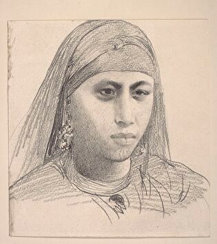 Head of an Egyptian woman