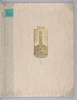 Cover, Title Page and the First Figure in the Brügge Series