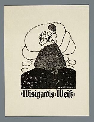 [Bookplate:] Wisigardis Weiss