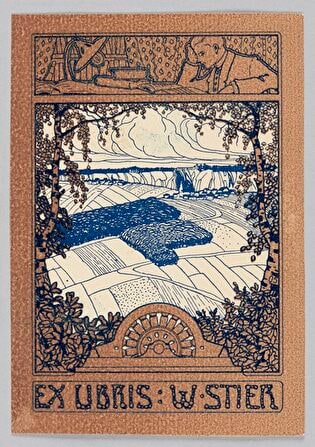 Bookplate of W. Stier