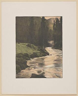 Stream in the Mountains