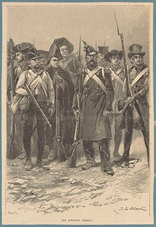 Les Enfants Perdus (Soldiers of the Paul de Jouvencel Volunteer Corps)