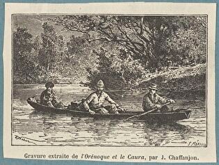 Boat on The Orinoco River