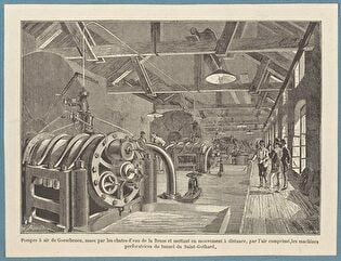 Pumps in the Saint-Gothard Tunnel