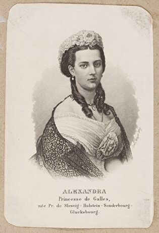 Alexandra, Princess de Galles (in: Almanach de Gotha)