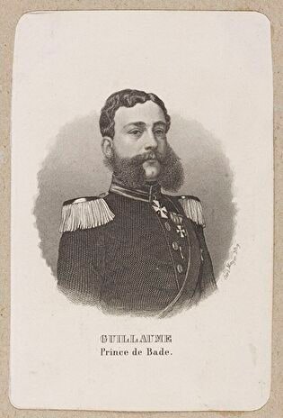 Ludwig Wilhelm August, Prinz von Baden (in: Almanach de Gotha)