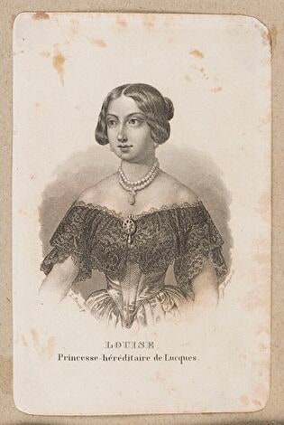 Louise Marie Thérèse Burbon (Louise d’Artois) (in: Almanach de Gotha)
