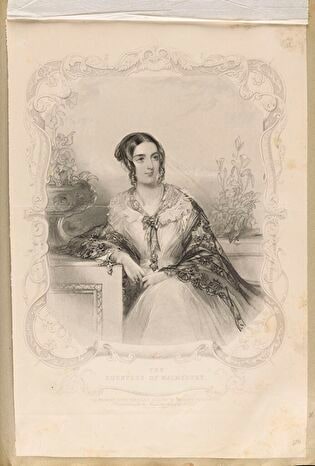 Portrait of Croisande Emma, Countess of Malmesbury