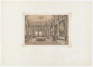 Verkiai. Dining room