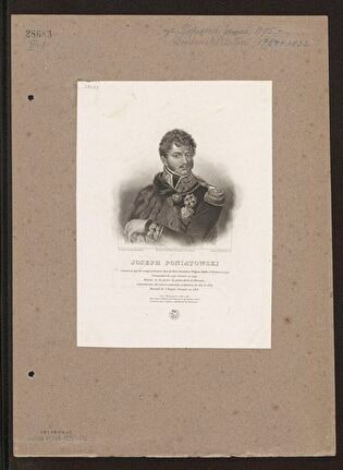 Portrait of Prince Józef Poniatowski
