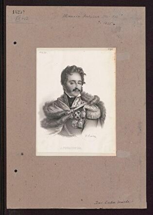 Portrait of Prince Józef Poniatowski
