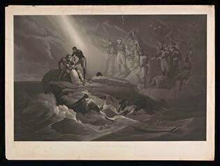 Allégorie de l'exil et de la mort de Napoléon Ier a Sainte-Hélene, ou Le tombeau
