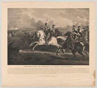 The Death of Prince Józef Poniatowski