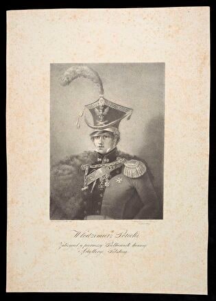 Portrait of Włodzimierz Potocki in Uniform