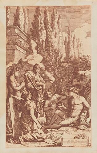 Genius of Salvatore Rosa: Ingenuus, Liber, Pictor Succensor, et Aequus, Spretor Opum, Mortisque. hic meus est Genius