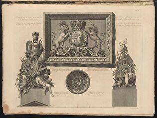 Designs of Gateway Decorations of Carlton House in Pall Mall in London