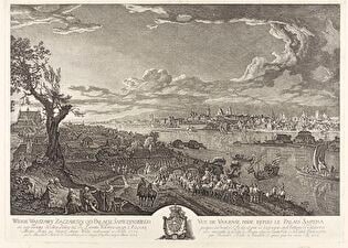 View of Warsaw from the side of the Praga District