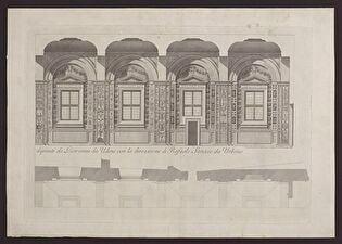 Raphael's Loggia at the Vatican – Section (part of the composition)
