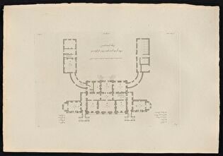 Plan of the Main Floor of Cusworth Hall, the Seat of Mrs. Wrightson in West Yorkshire