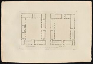 Plans of the Stable of Woburn Abbey, Bedfordshire, the Duke of Bedford's Estate