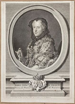 Portrait of Maria Leszczyński