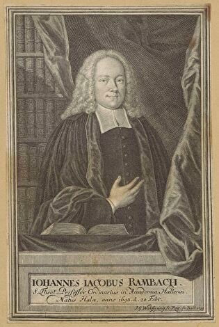 Portret: Johann Jacob Rambach