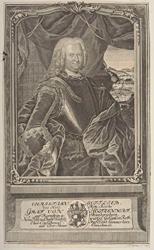 Portrait of Christian Gottlieb Holtzendorff