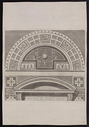 Supraporta, from the Series 'Loggie di Rafaele nel Vaticano'
