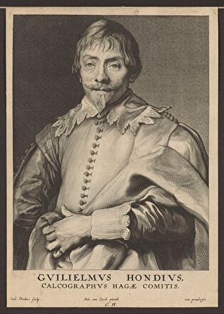 Portrait of Willem Hondius
