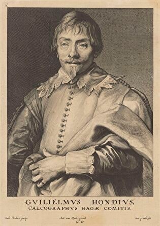 Portrait of Willem Hondius