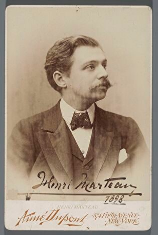 Portrait of Henri Marteau (1874-1934), French violinist and educator (bust)
