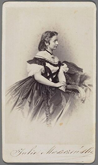 Portrait of Julia Stoińska, born Moszczeńska (c. 1840-?)