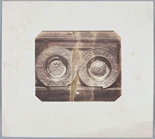 Two silver platters (?) from the collection of the Minutoli Institut, Liegnitz (now Legnica, Poland)