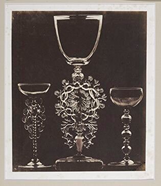 Group of 17th century façon de Venice glassware (Netherlands, southern Germany) from the collection of the Minutoli Institute in Legnica