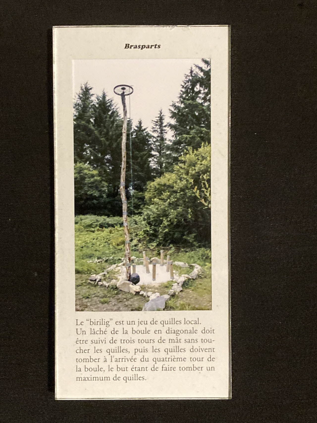Verdure Tour : De la France mystérieuse, Brasparts : le birilig