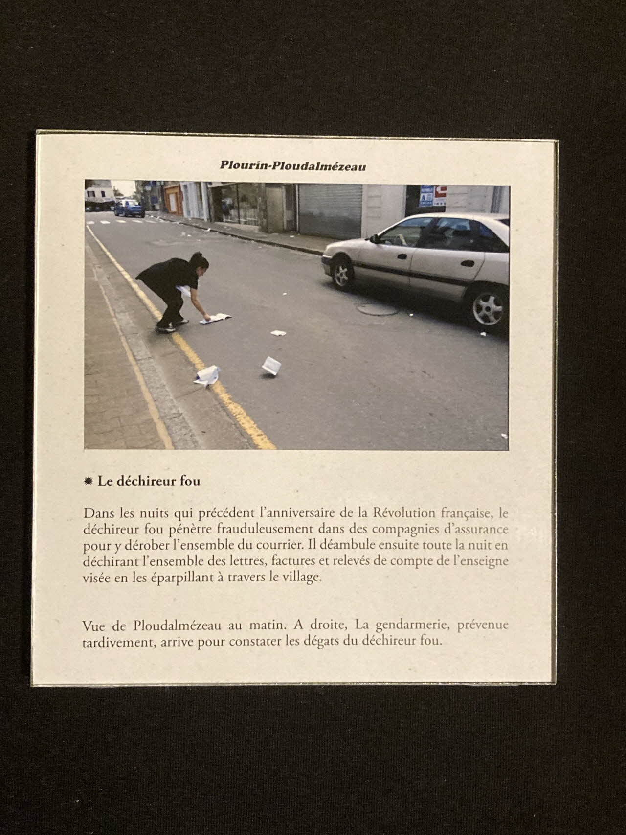 Verdure Tour : De la France mystérieuse, Plourin- Ploudalmézeau, Le déchireur fou