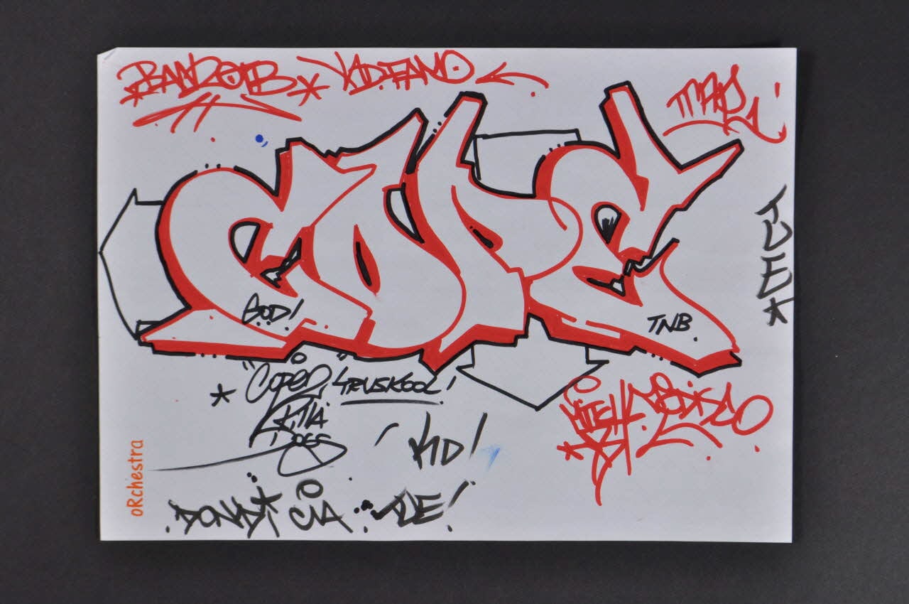 Signature, Esquisse