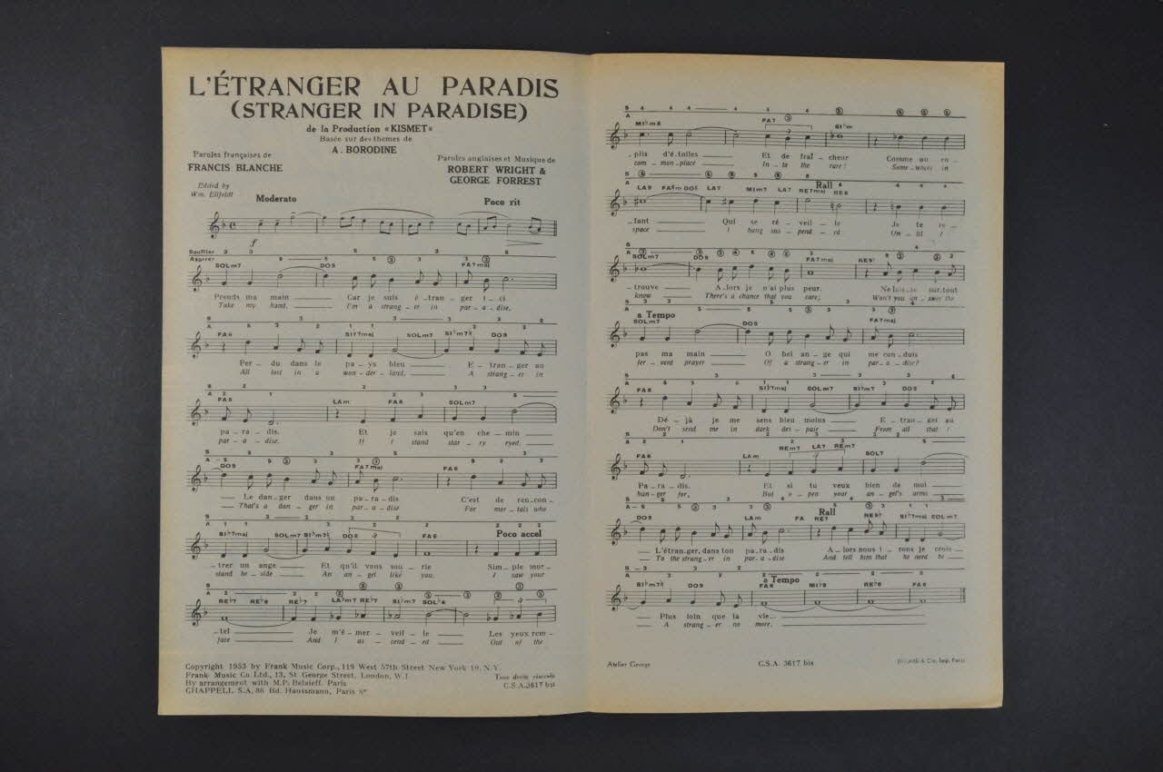 petit format, L'étranger au paradis