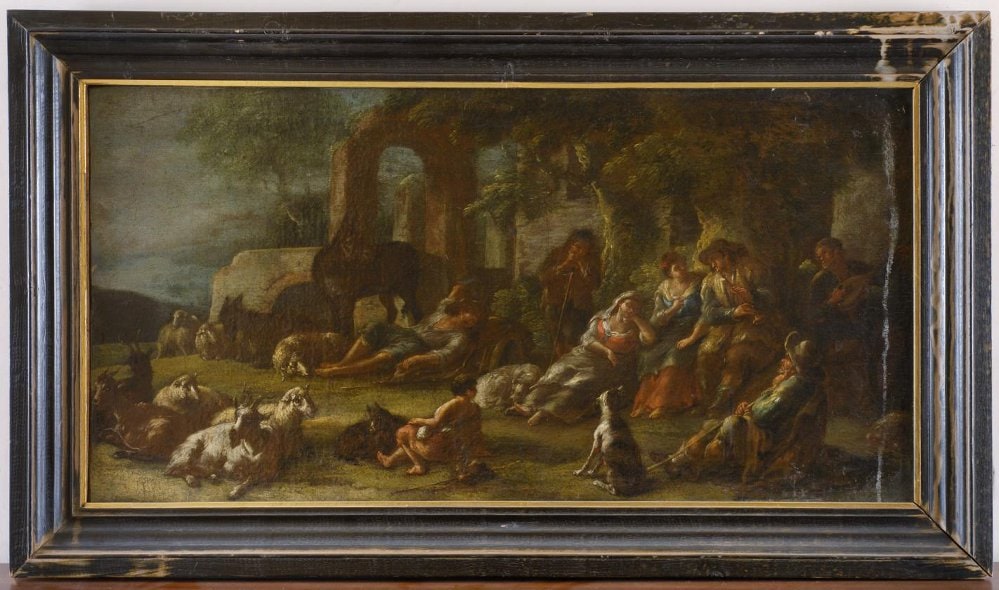 Picture. Shepherds at Rest
