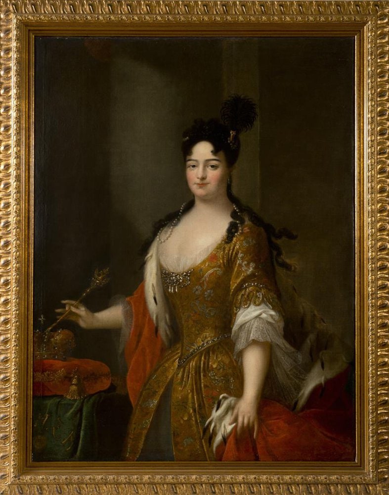 Picture. "Portrait of Tsarevna Ekaterina Ivanovna, Duchess of Mecklenburg-Schwerin"