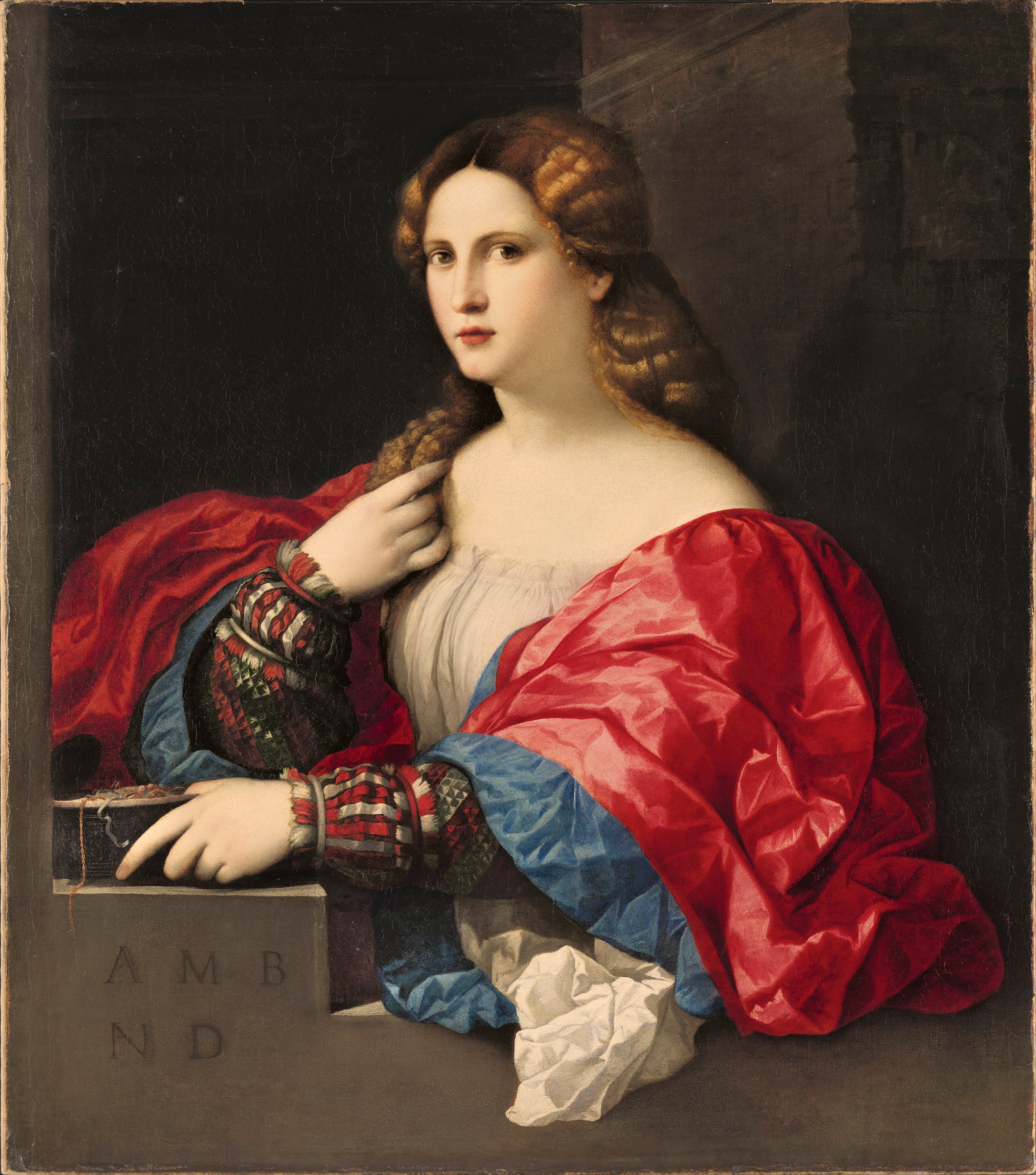 Portrait of a Young Woman Known as "La Bella"