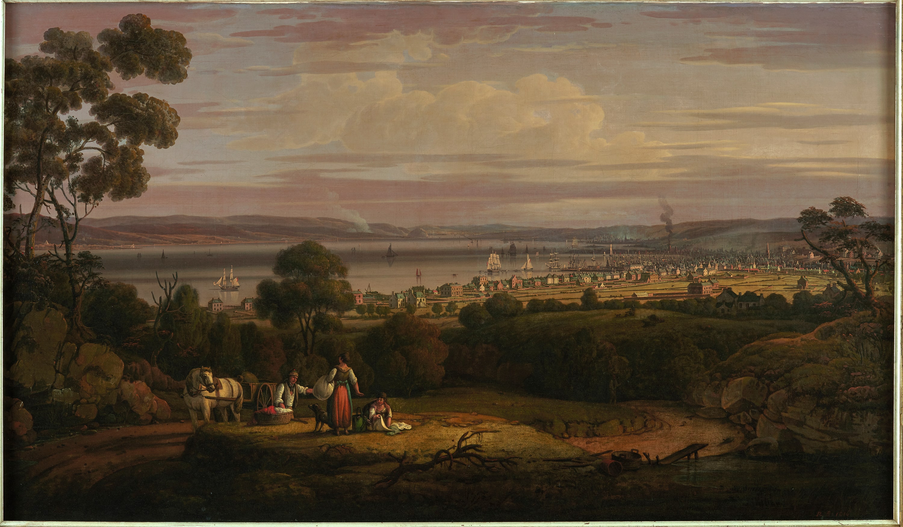 View of Greenock, Scotland