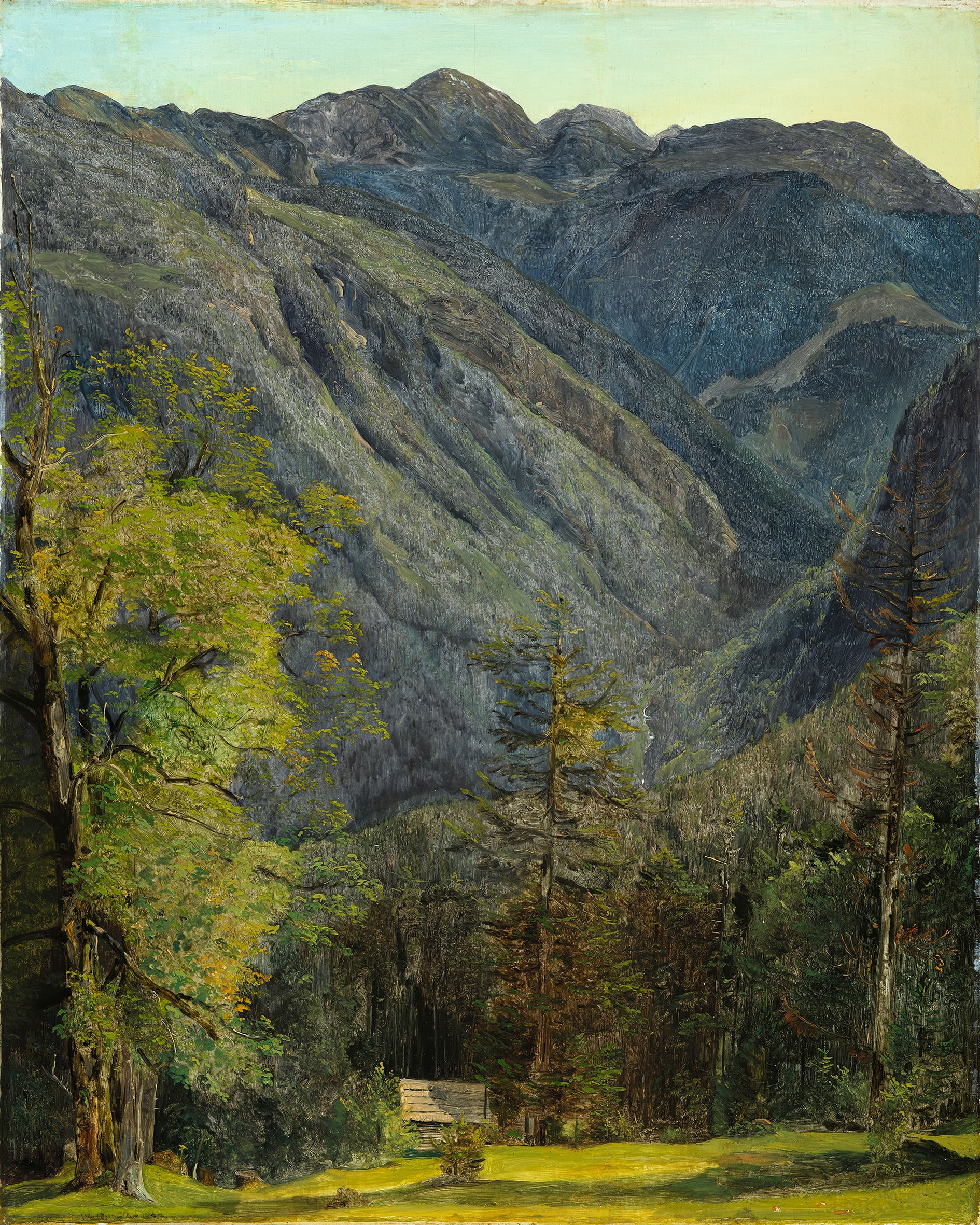 The Schoenberg seen from Hoisernradalpe