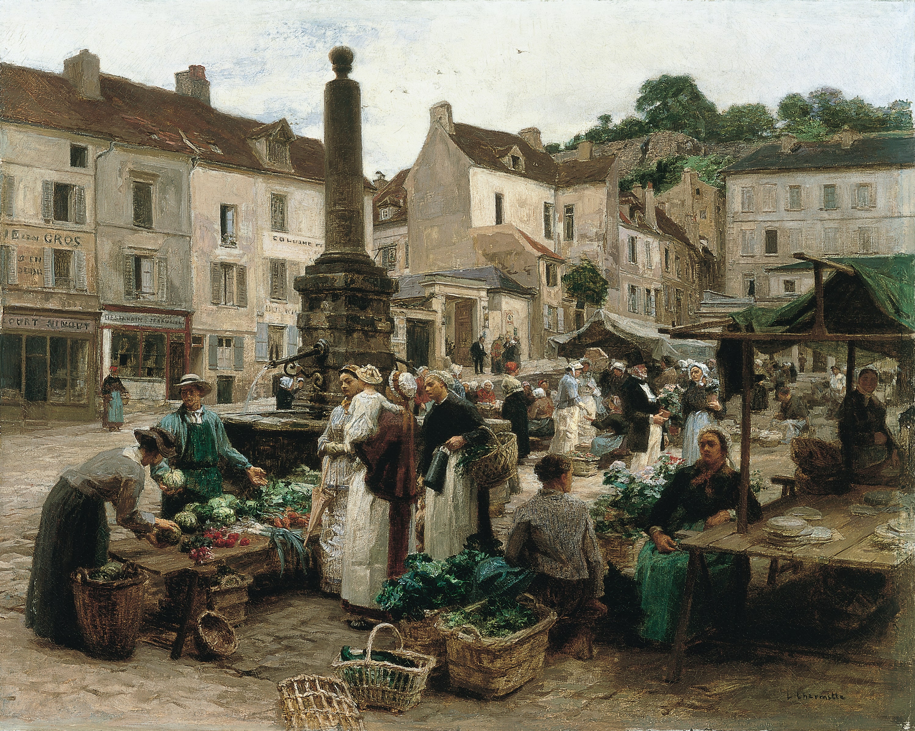 Le marché de Château-Thierry