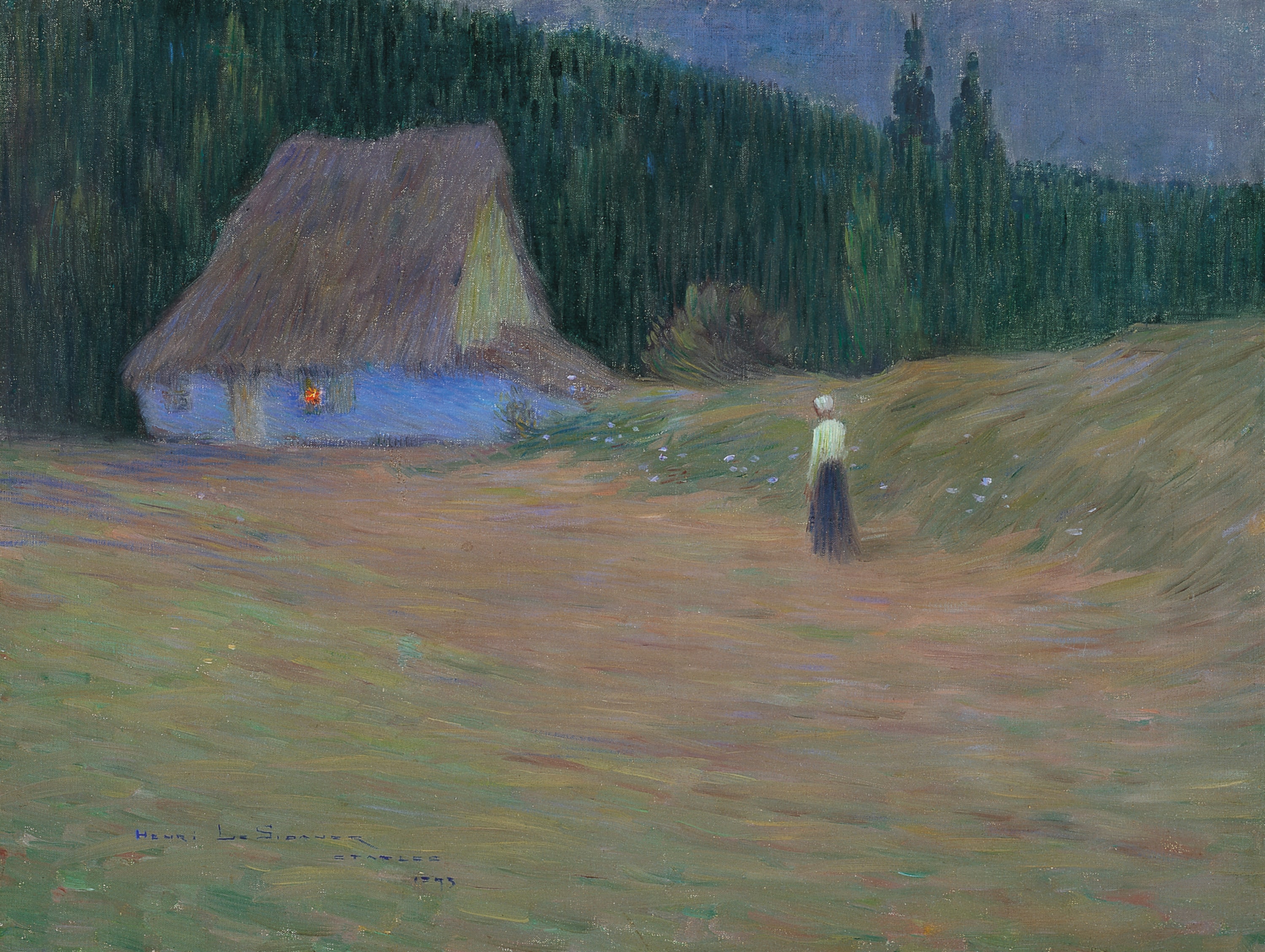 The Hut on the Forest Edge, Étaples