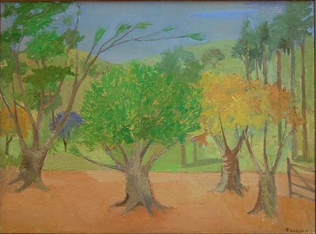 Paisagem da fazenda