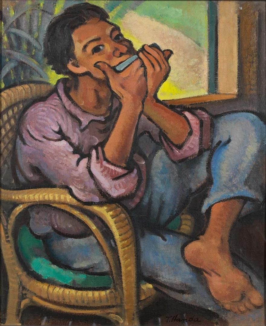 Retrato do pintor Tamaki