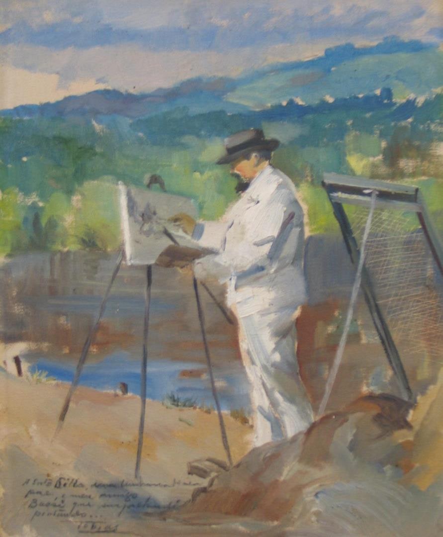 Sem título (Torquato Bassi a beira do Rio Pinheiros)