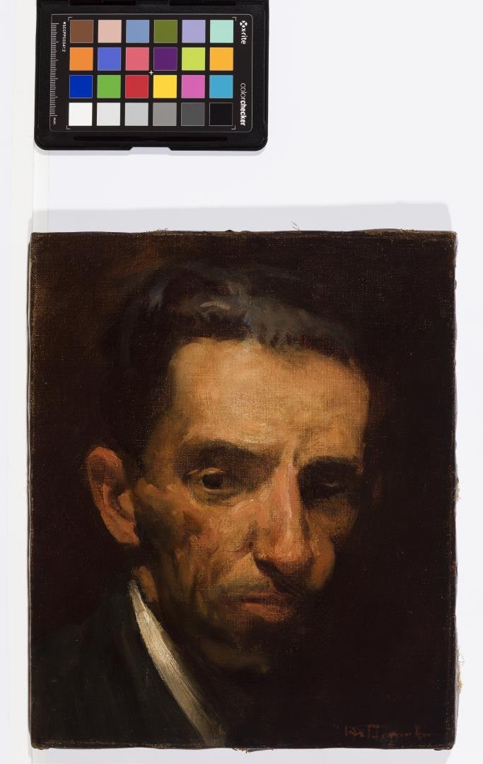 Retrato do pintor A. Bracet