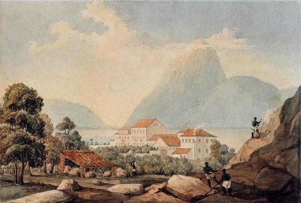 M. Chamberlains House. Catete. Rio de Janeiro.